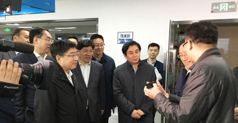 高新區管委會黨工委委員李世新蒞臨和普參觀指導