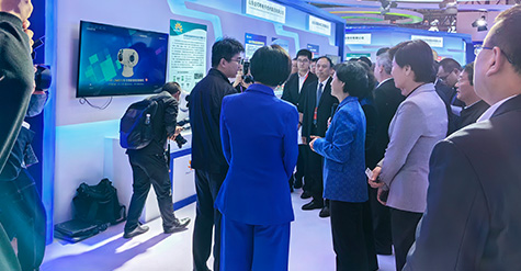 第十二屆APEC中小企業技術交流暨展覽會盛大開幕，工信部副部長徐曉蘭到和普威視展廳巡館指導